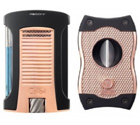Set cutit si Bricheta Colibri Daytona Rose Gold