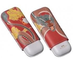 Etui Elie Blue Red Dragon 2 trabucuri