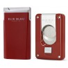 Set bricheta si cutit trabucuri Elie Bleu Red