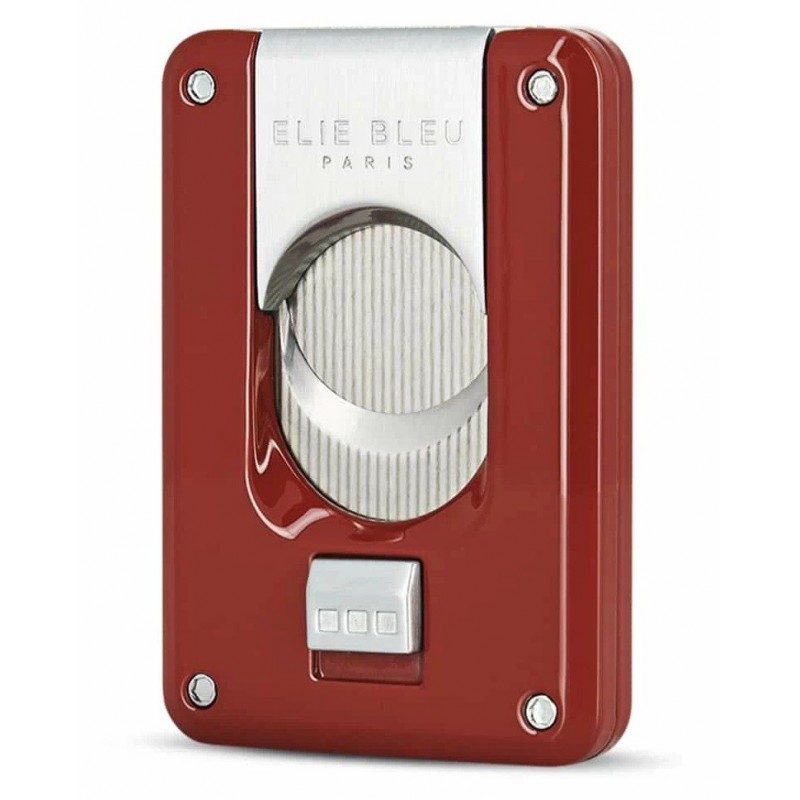 Set bricheta si cutit trabucuri Elie Bleu Red