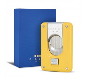 Cutit trabucuri Elie Bleu Double Blade Galben