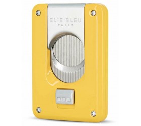 Cutit trabucuri Elie Bleu Double Blade Galben
