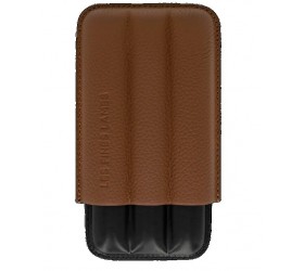 Etuiul pentru trabucuri Les Fines Lames TRIO Brown
