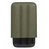 Etui trabucuri Les Fines Lames Cigar Case TRIO Green