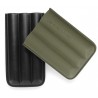 Etui trabucuri Les Fines Lames Cigar Case TRIO Green