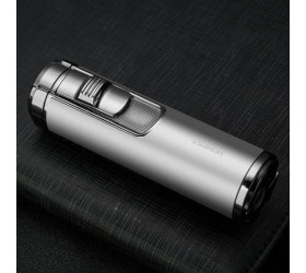 Bricheta Honest Quadruple 4-Flame Jet Silver