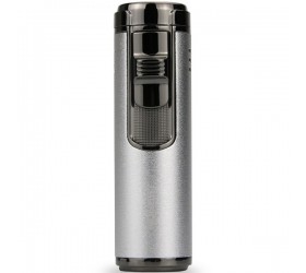 Bricheta Honest Quadruple 4-Flame Jet Silver