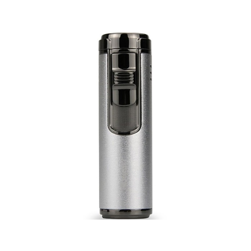 Bricheta Honest Quadruple 4-Flame Jet Silver