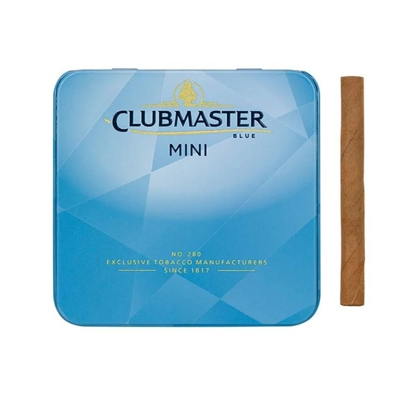 Tigari de foi Clubmaster Mini Blue 200 (20 x 10 pachete)