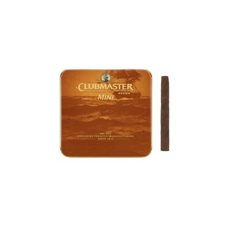 Tigari de foi Clubmaster Mini Brown (20)