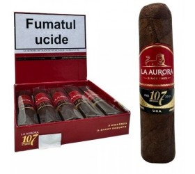 Trabucuri La Aurora 107 Maduro Sumo Short Robusto Box (5)