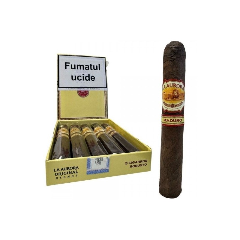 Trabucuri La Aurora Maduro 1985 Robusto Box (5)
