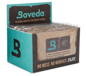Set 12 plicuri umidificare Boveda 65% 60g