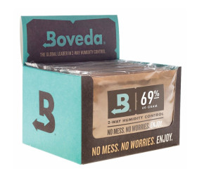 Set 12 plicuri umidificare Boveda 69% 60g