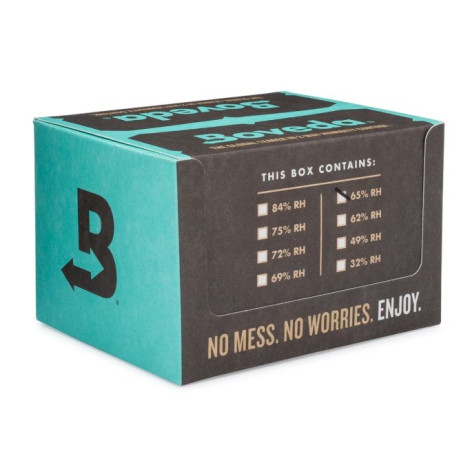 Set 12 plicuri umidificare Boveda 69% 60g