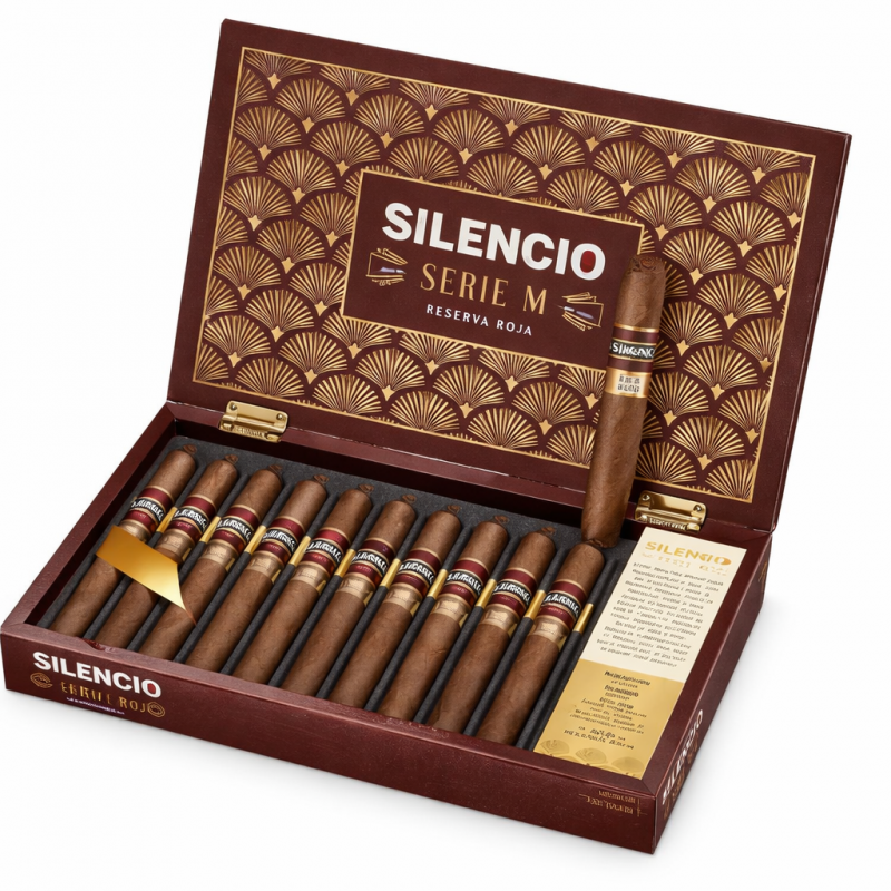 Trabucuri Silencio Serie M 2025 Reserva Roja Magnum (10)
