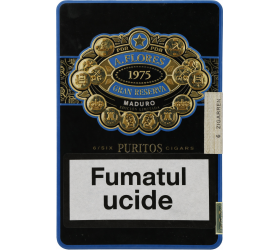 Trabucuri PDR A. Flores Gran Reserva Maduro Puritos 30 (5x6)