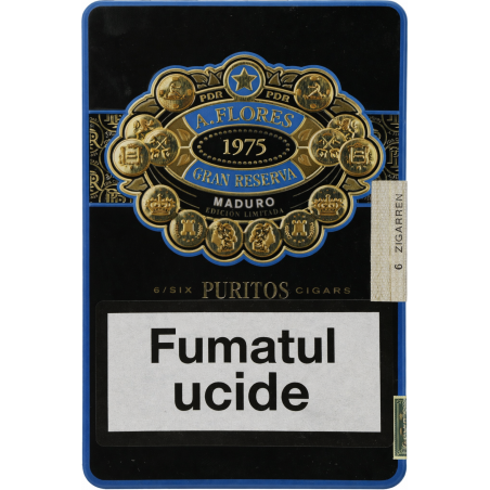 Trabucuri PDR A. Flores Gran Reserva Maduro Puritos 30 (5x6)