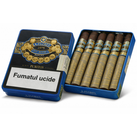 Trabucuri PDR A. Flores Gran Reserva Maduro Puritos 30 (5x6)