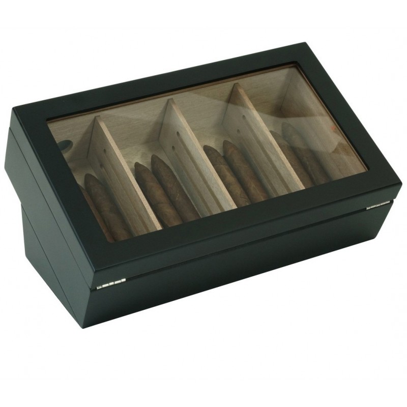 Umidor trabucuri Andreas Counter Top Black 3786
