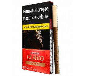 Tigari de foi Djarum Clavo Wood Tip Ruby (Cherry) (5)