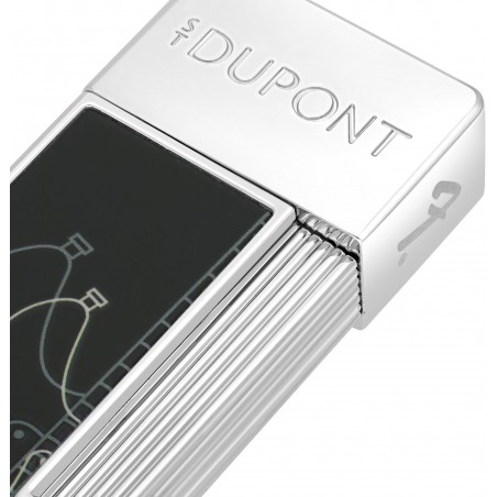 Bricheta S.T. Dupont Twiggy Fender Black Chrome (030025)