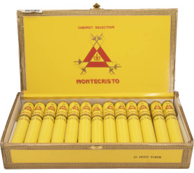 Trabucuri Montecristo Petit Tubos (25)