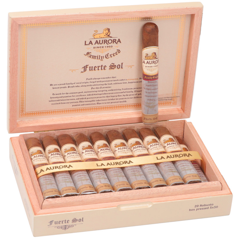 Trabucuri La Aurora Creed Fuerte Sol Robusto (20)