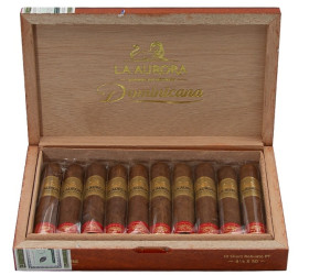 Trabucuri La Aurora Dominicana Short Robusto (10)