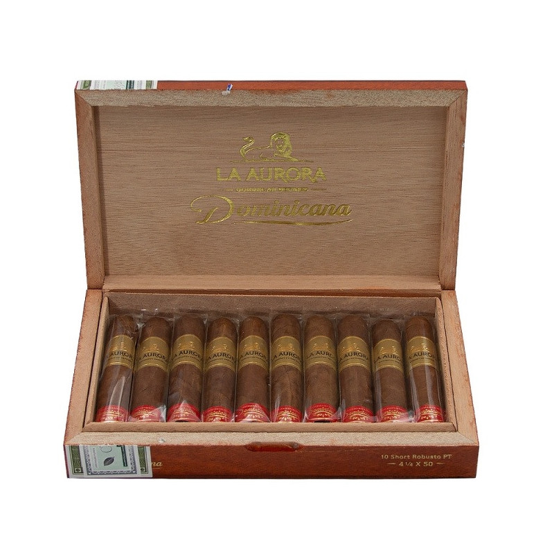 Trabucuri La Aurora Dominicana Short Robusto (10)