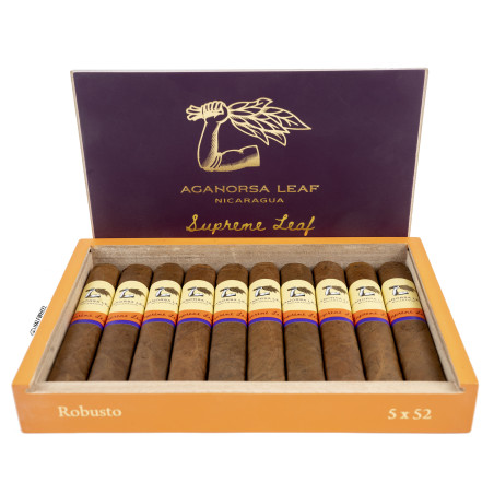 Trabucuri Aganorsa Leaf Supreme Leaf Inter Robusto 10