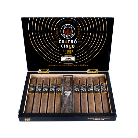 Trabucuri Joya de Nicaragua Cuatro Cinco Secret Cask Limited Edition Toro 10