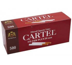 Tuburi tigari Cartel Filter Plus 500