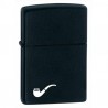 Bricheta Zippo 218PL Black Pipe Lighter