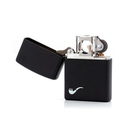 Bricheta Zippo 218PL Black Pipe Lighter