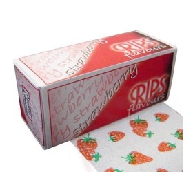 Foita in rola aromata Rips Strawberry