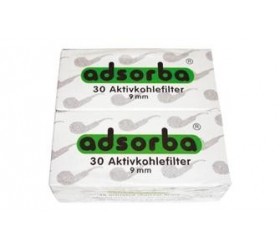 Filtre pipa Adsorba Carbon 9 mm 30