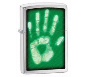 Bricheta Zippo Identity Hand Print