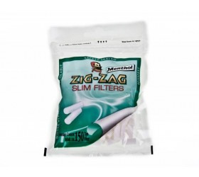 Filtre tigari Zig Zag Menthol Slim 150