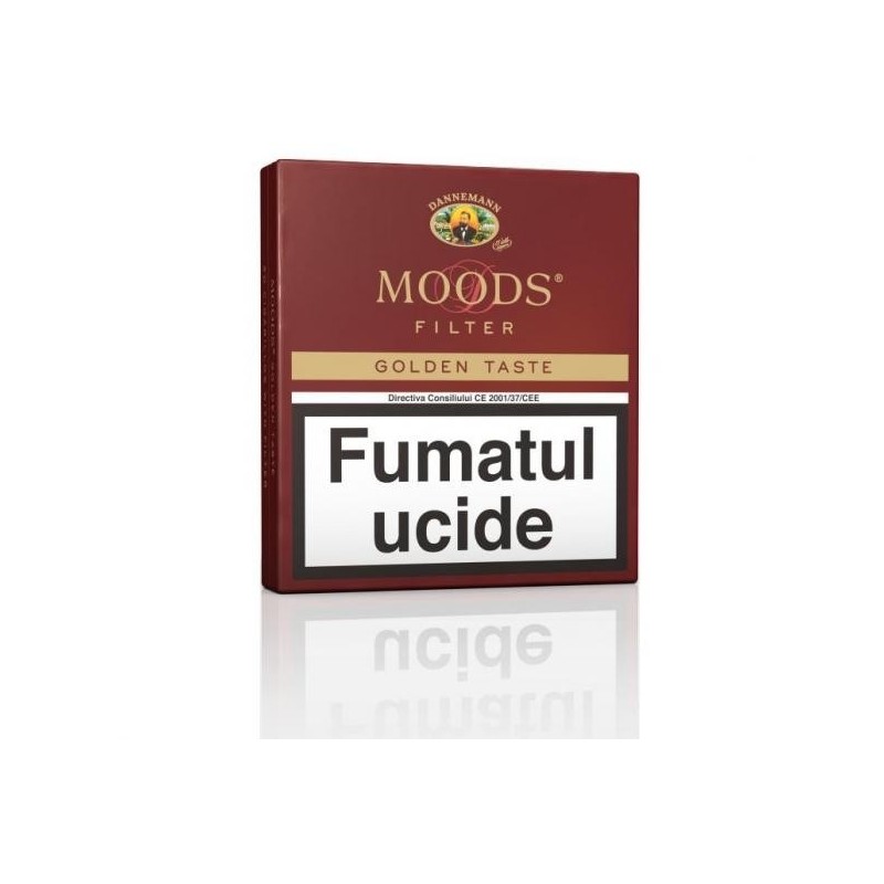 Tigari de foi Dannemann MOODS Gold Filter 20