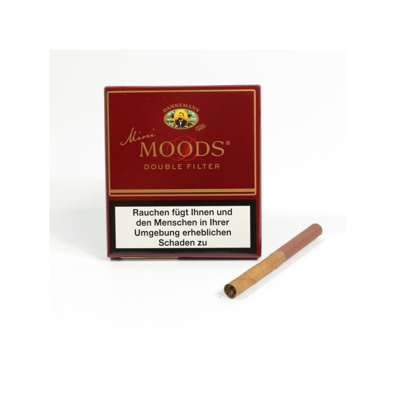 Tigari de foi Dannemann Mini Moods Double Filter 10