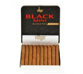 Tigari de foi Villiger Black Mini Sumatra Filter 20