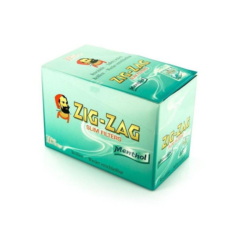 Filtre tigari Zig Zag Menthol Slim 1500