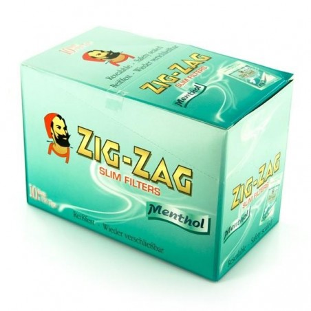 Filtre tigari Zig Zag Menthol Slim 1500