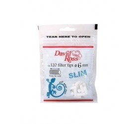 Filtre tigari David Ross Slim 120