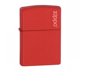 Bricheta Zippo Matte Red Zippo Logo