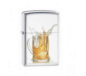 Bricheta Zippo Beer High Polish Chrome