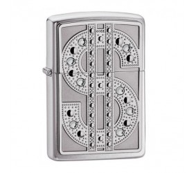 Bricheta Zippo Bling Emblem Swarovski