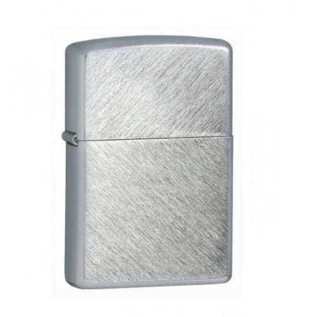 Bricheta Zippo Herringbone Sweep Brushed Chrome