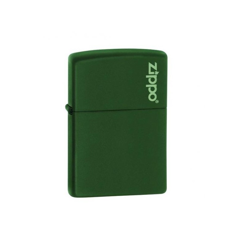 Bricheta Zippo Matte Green with Logo
